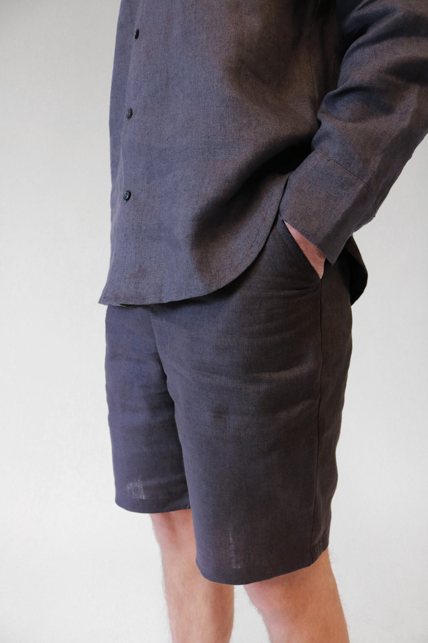 Men Linen Shorts in Various Colors